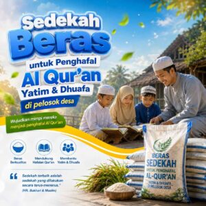 Sedekah Beras untuk Penghafal Al-Qur’an