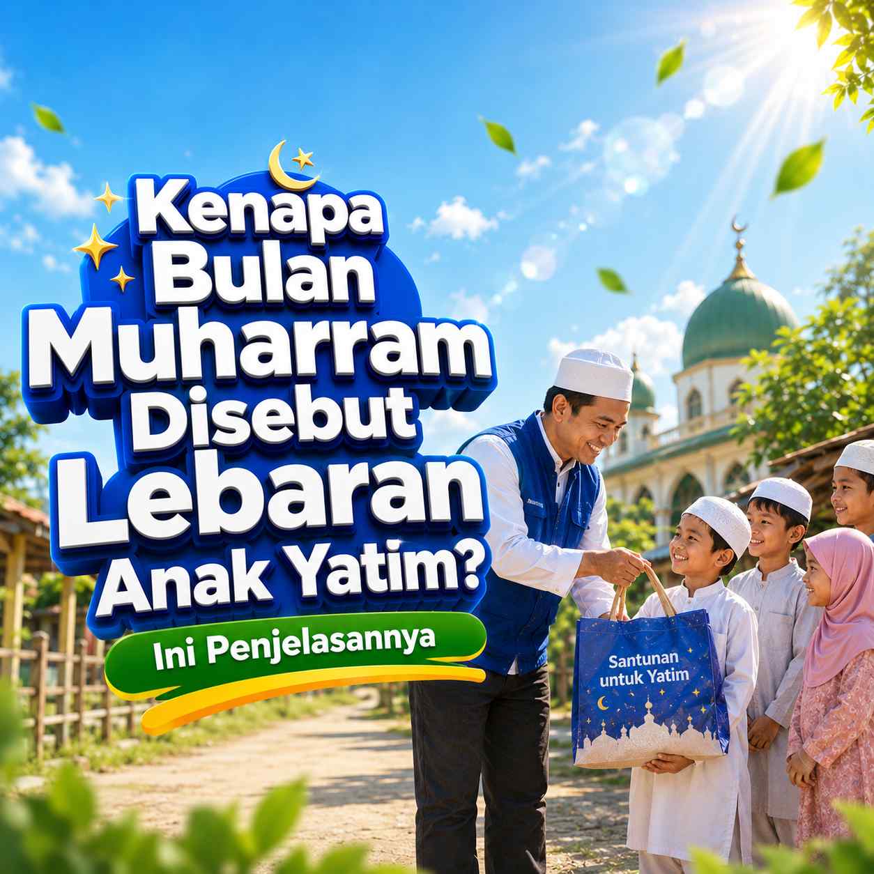 Kenapa Bulan Muharram Disebut Lebaran Anak Yatim