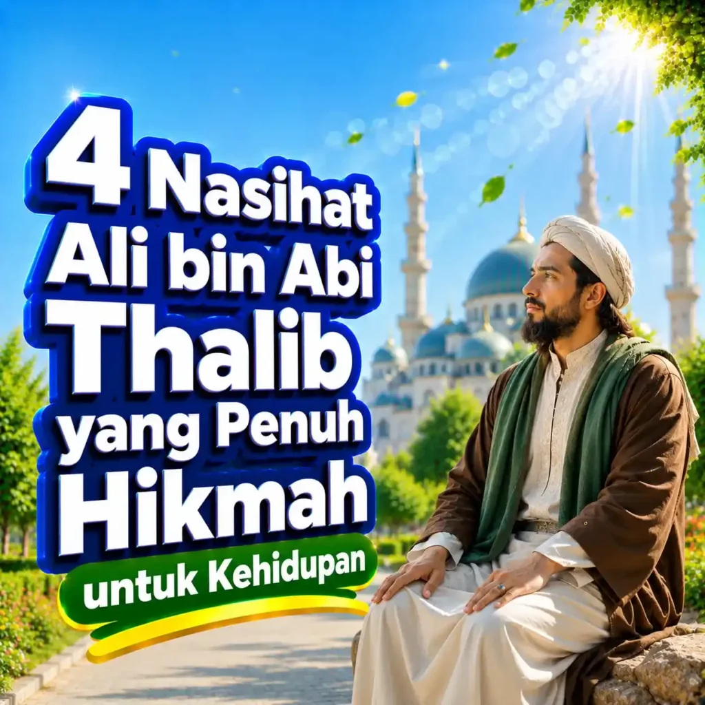4 Nasihat Ali bin Abi Thalib