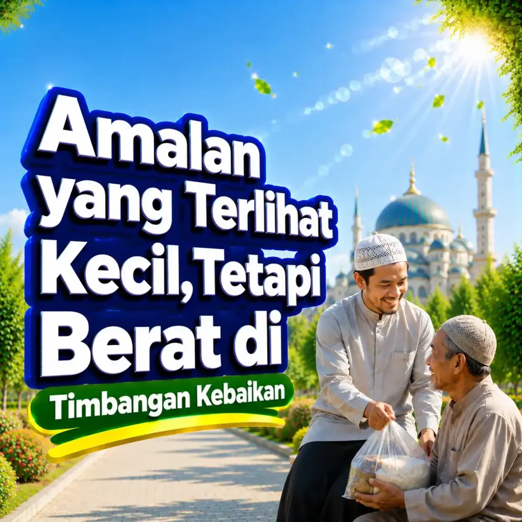Amalan yang Terlihat Kecil