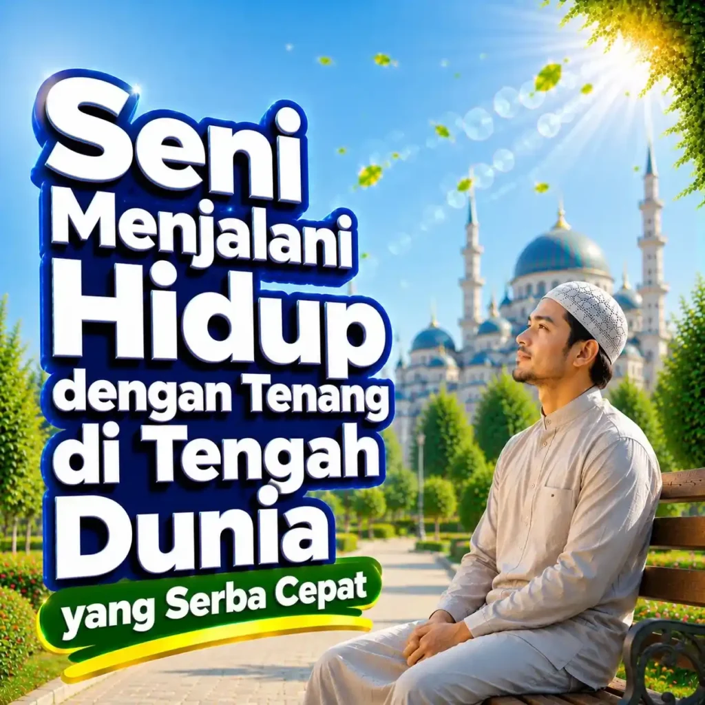 Seni Menjalani Hidup dengan Tenang