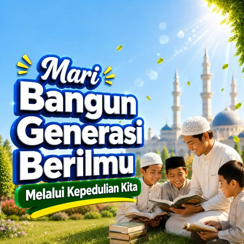 Bangun Generasi Berilmu