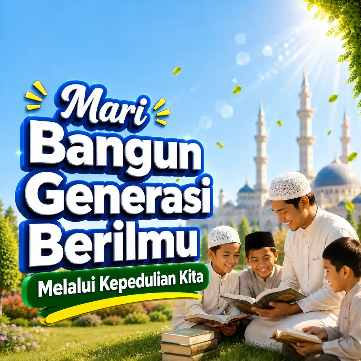 Bangun Generasi Berilmu