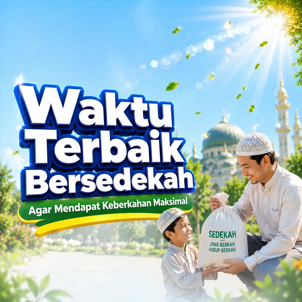 Waktu Terbaik Bersedekah