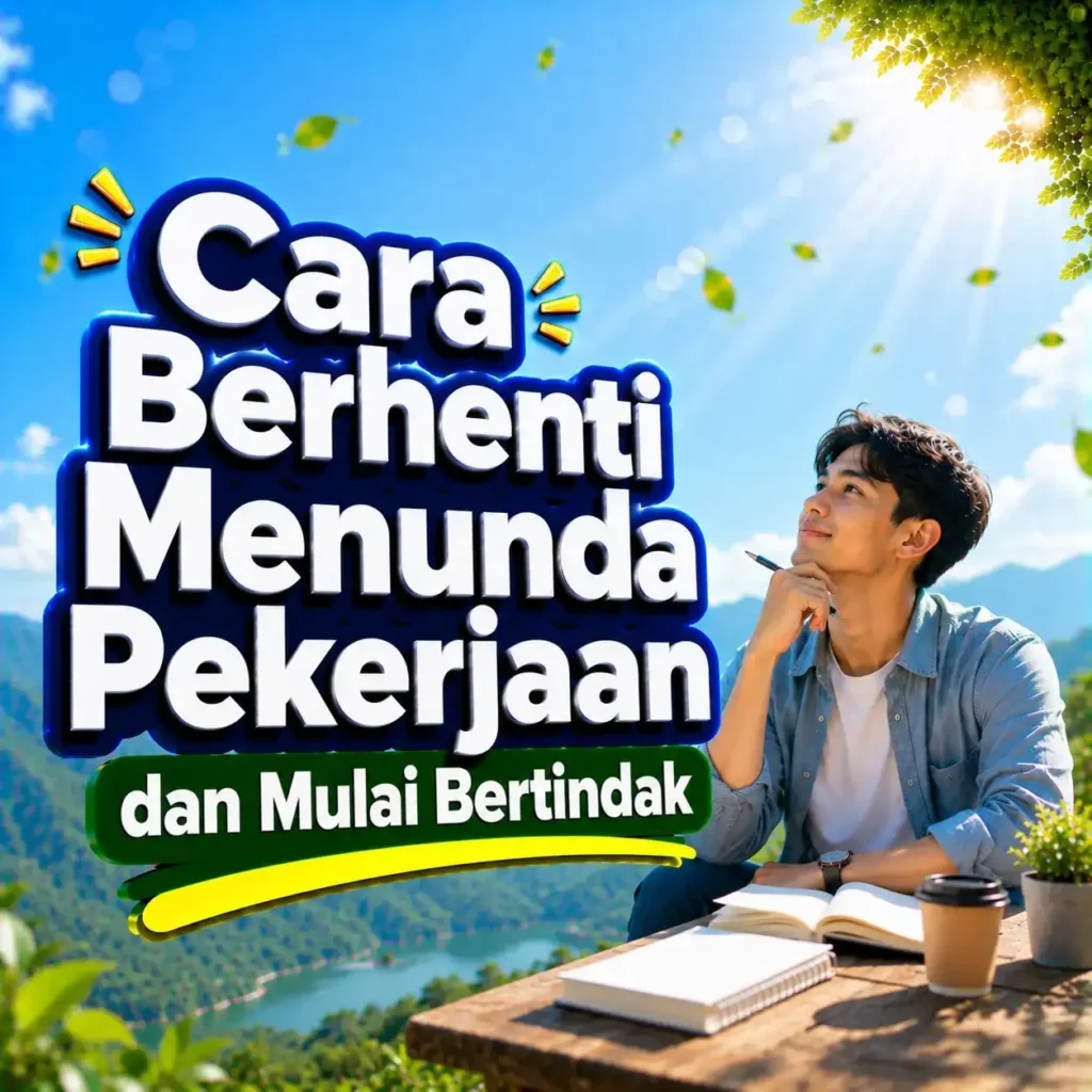 Cara Berhenti Menunda Pekerjaan