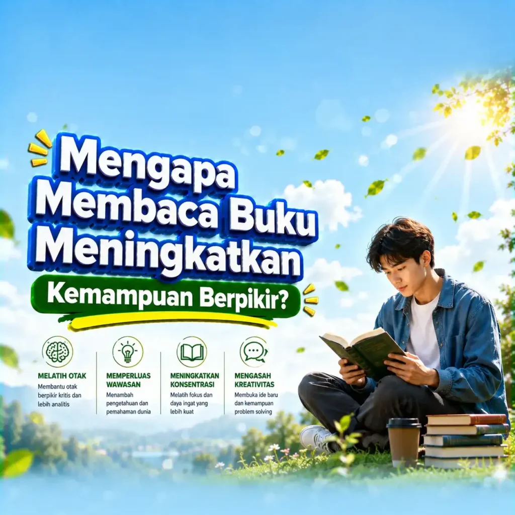 Mengapa Membaca Buku Meningkatkan Kemampuan Berpikir