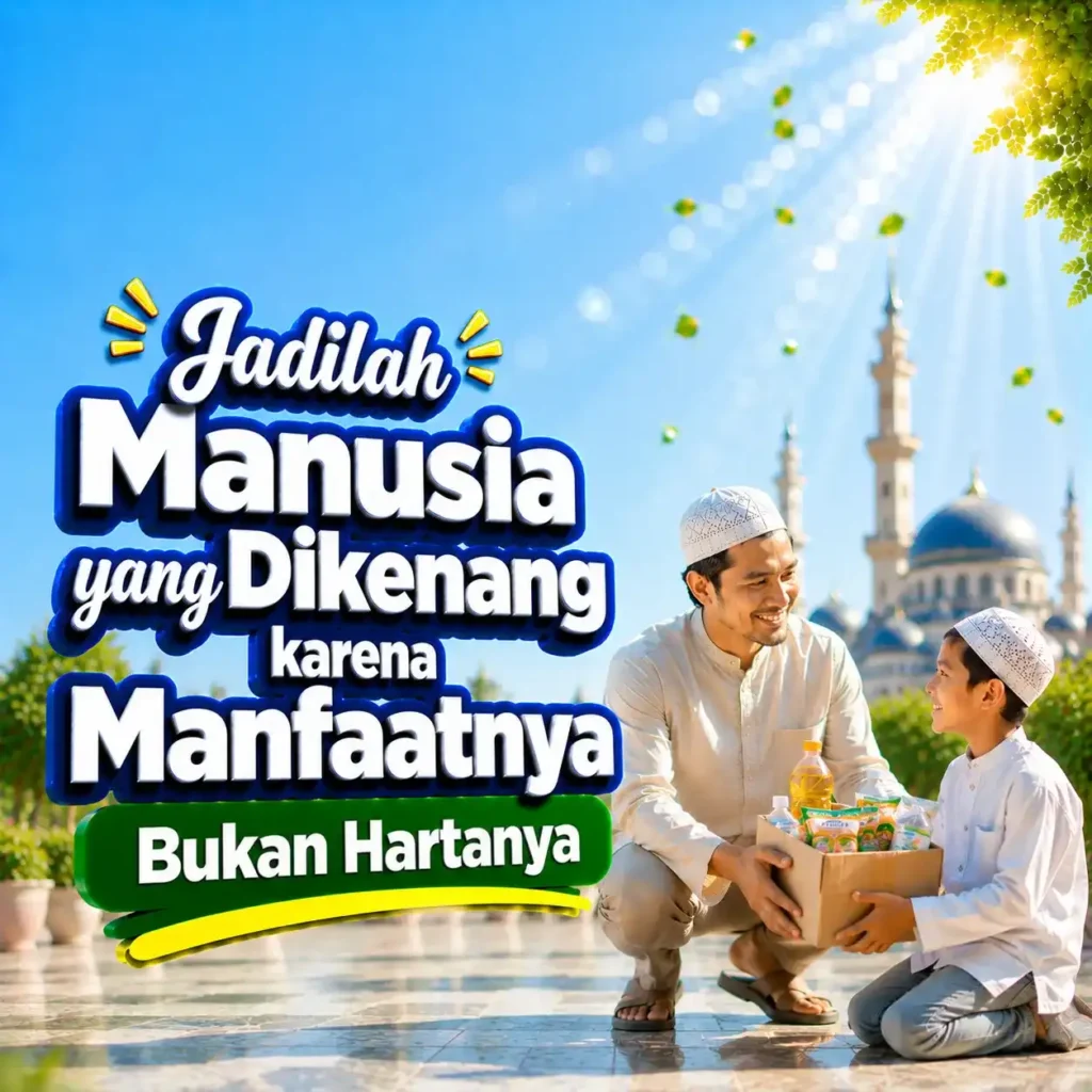 Manusia yang Dikenang karena Manfaatnya