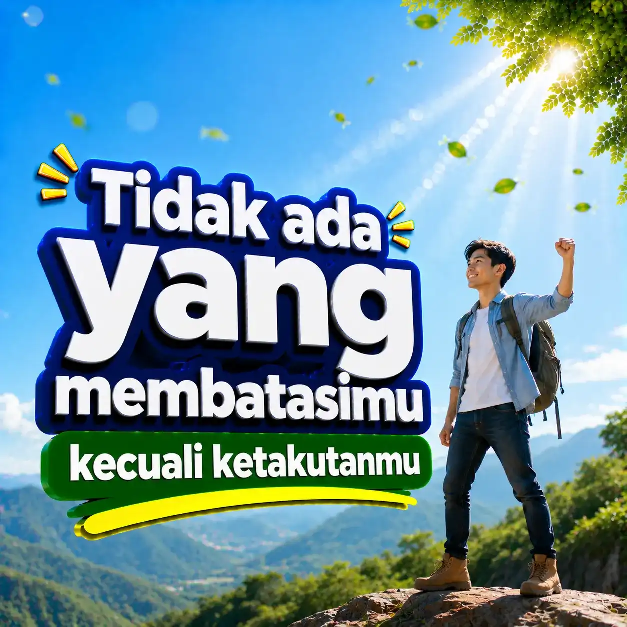 Tidak Ada yang Membatasimu Kecuali Ketakutanmu
