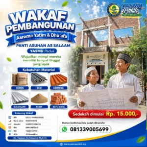 Wakaf Pembangunan Asrama Yatim