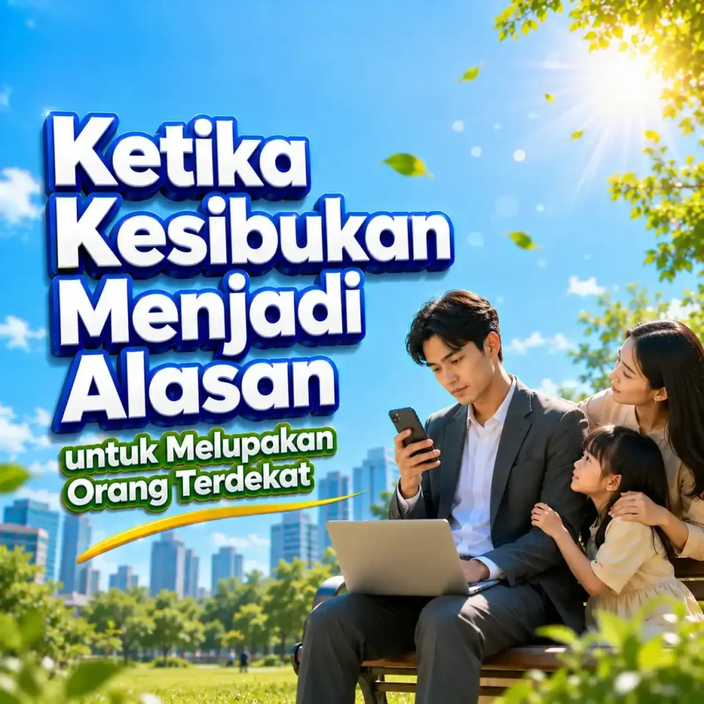 Ketika Kesibukan Menjadi Alasan