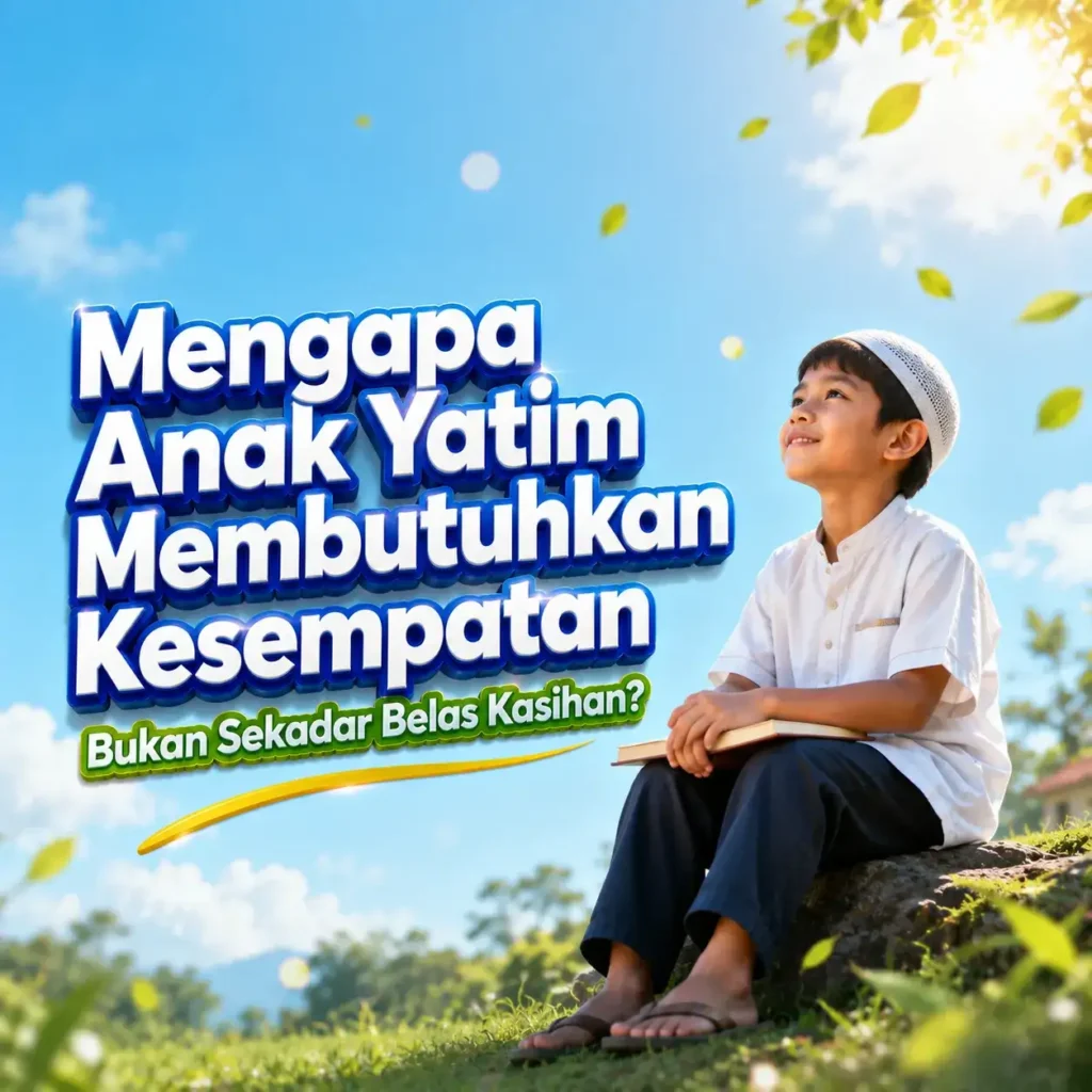 Mengapa Anak Yatim Membutuhkan Kesempatan