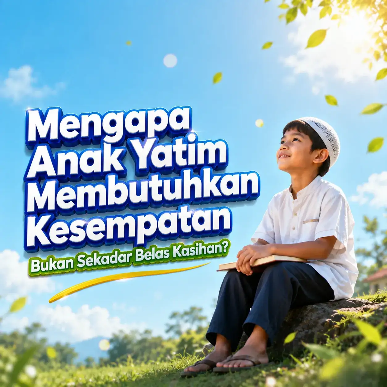 Mengapa Anak Yatim Membutuhkan Kesempatan