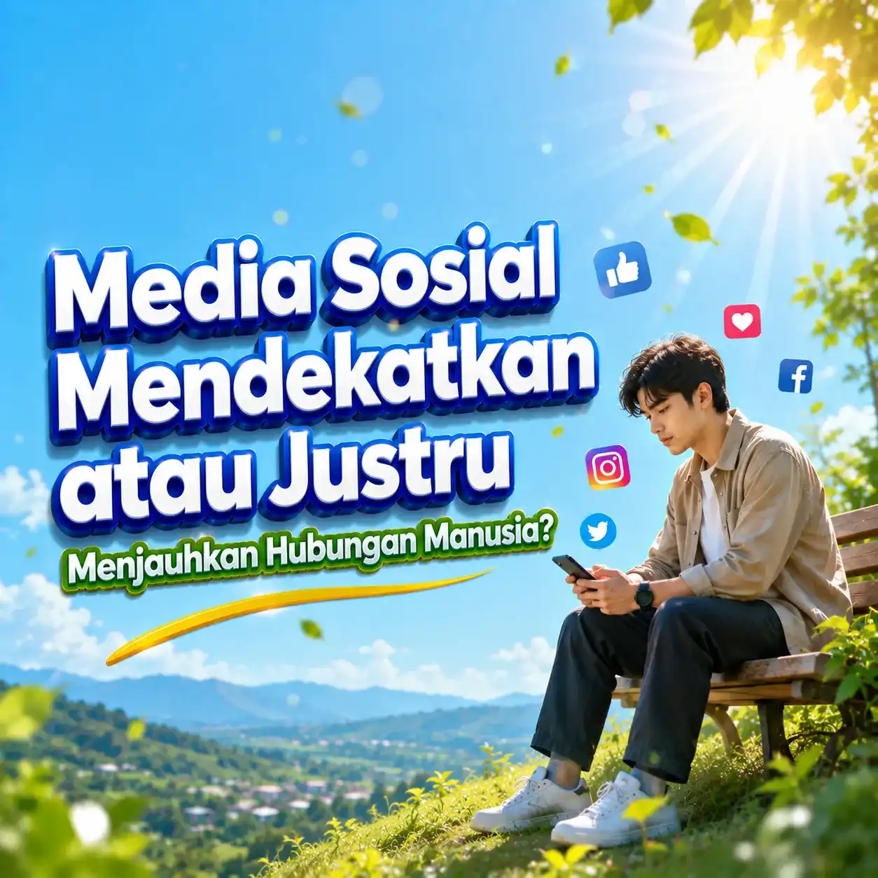 Media Sosial Mendekatkan atau Justru Menjauhkan