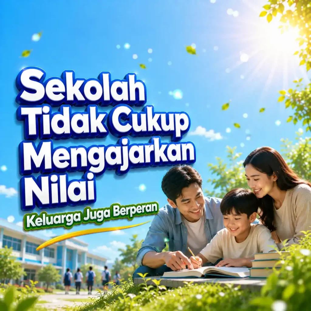 Sekolah Tidak Cukup Mengajarkan Nilai