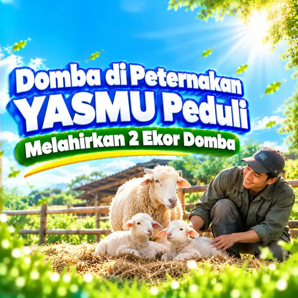 Domba di Peternakan YASMU Peduli